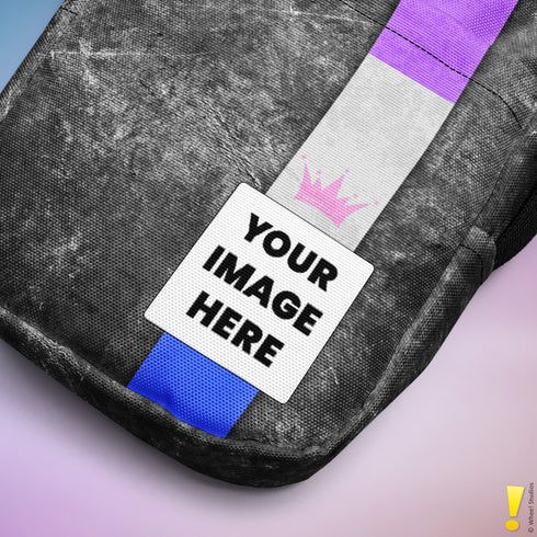 Drag Pride Grunge Stripe Crossbody Bag
